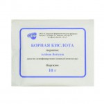 Борная кислота, порошок для наружного применения 10 г 1 шт