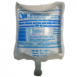 Натрия хлорид р-р д/инф. 0.9% 250 мл 32 шт.