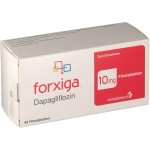 Форсига, таблетки покрытые пленочной оболочкой 10 мг 98 шт