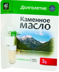 Масло каменное, 3 г Долголетие