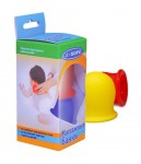 Банка для массажа, 2 шт силиконовая